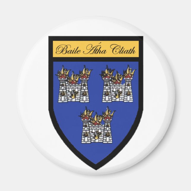 Íman County Dublin Magnet (Frente)