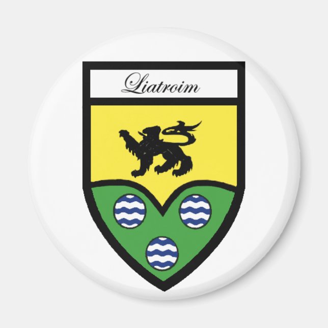 Íman County Leitrim Magnet (Frente)