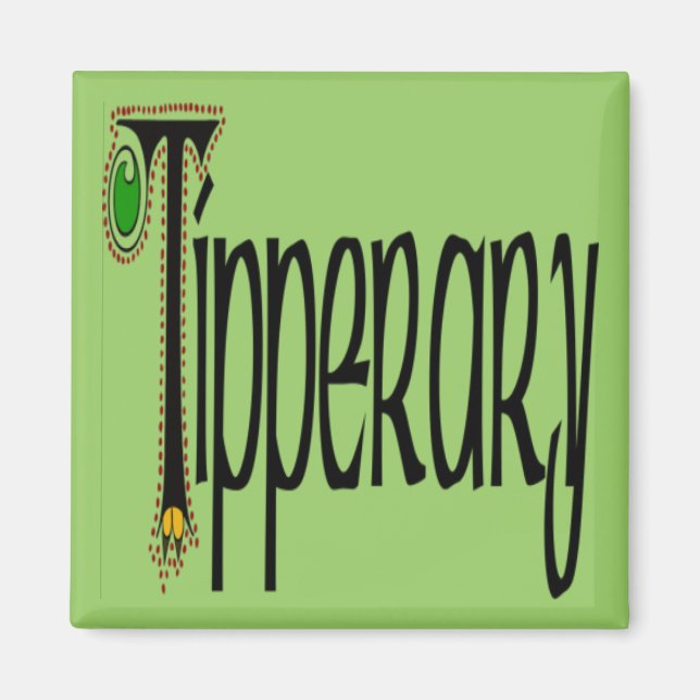 Íman County Tipperary Magnet (Frente)