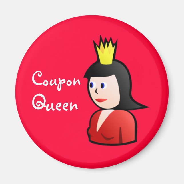 Íman Coupon Queen Magnet (Frente)