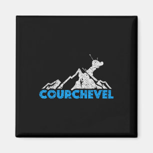 Íman Courchevel Skiing Snowboard França Resort equipes