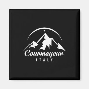 Íman Courmayeur Itália Ski Resort Esquiando Snowboard S