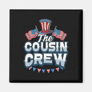 Íman Cousin Crew, 4 De Julho, Casal De Grupo De Combina