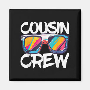 Íman Cousin Crew Camisa Adultos Crianças Correspondente
