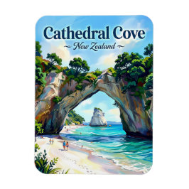 Íman Cova da Catedral Nova Zelândia