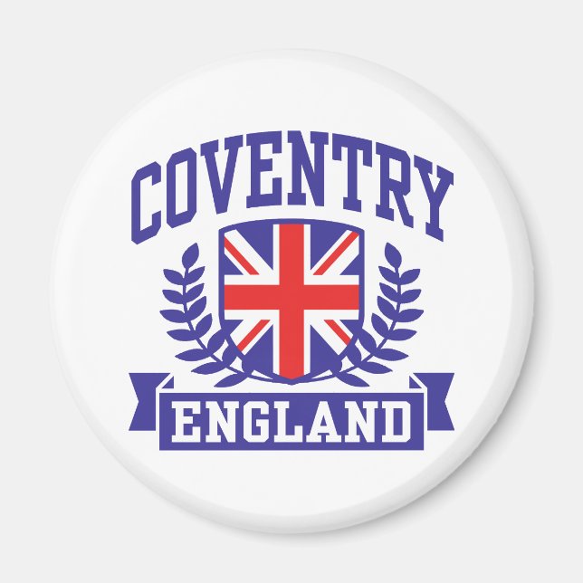 Íman Coventry Inglaterra (Frente)