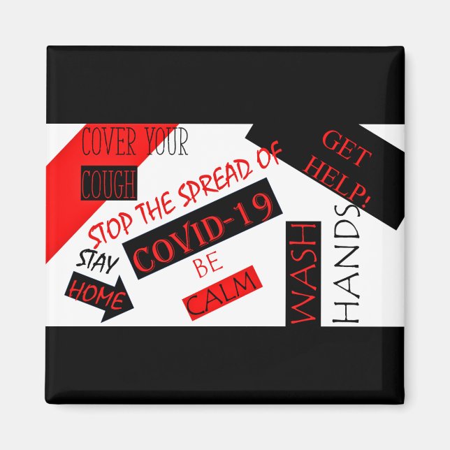 Íman Covid-19 (Frente)