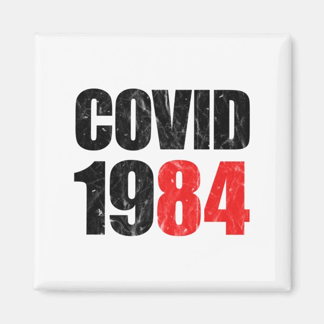 Íman Covid 1984 (Frente)
