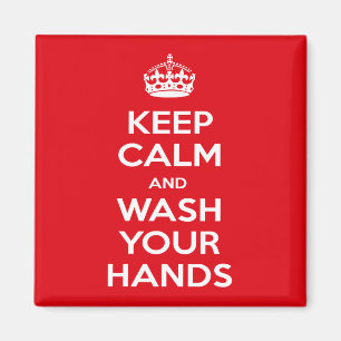 Íman Covid-19, Coronavírus, Manter Calmo