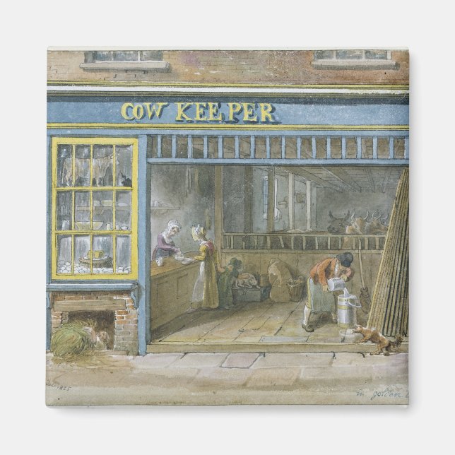 Íman Cow Keeper, 1825 (Frente)
