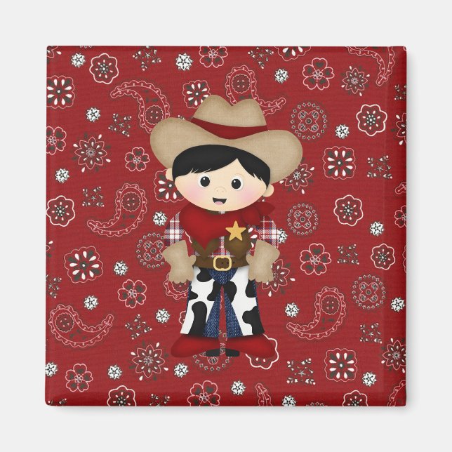 Íman Cowboy (Frente)