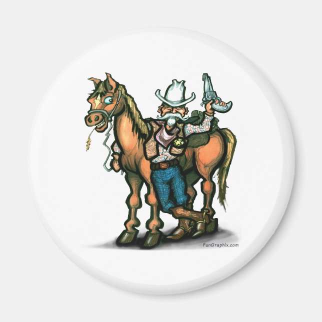 Íman Cowboy (Frente)