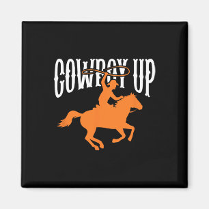 Íman Cowboy Cowgirl Rodeo West Southern Cowboy