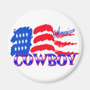 ÍMAN COWBOY RODEO MAGNET AMERICANO