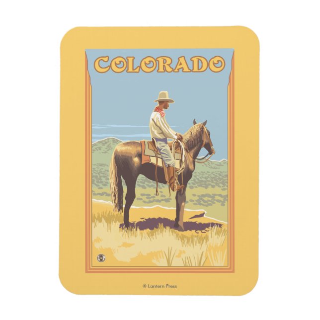 Íman Cowboy (Side View)Colorado (Vertical)