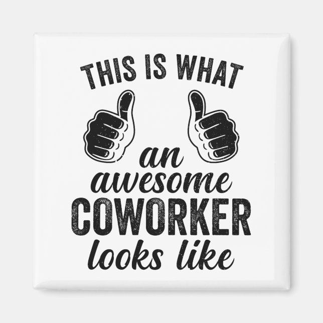 Íman Coworker Birthday Employee Farewell Goodbye Going  (Frente)