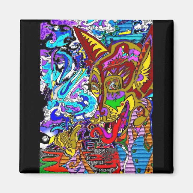 Íman Coyote (Frente)