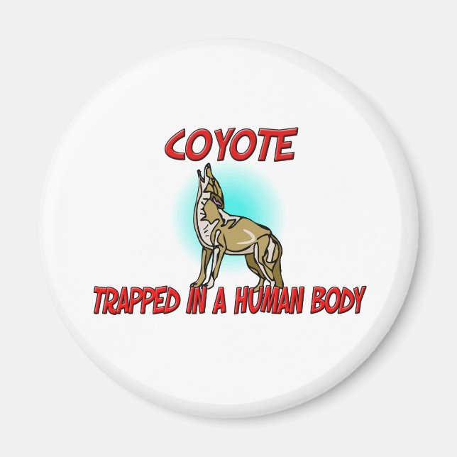 Íman Coyote preso num corpo humano (Frente)