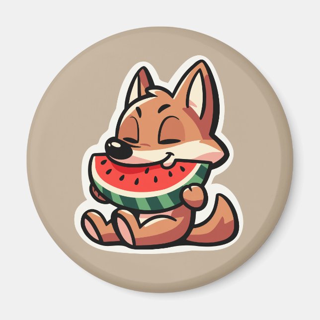 Íman Coyote Watermelon (Frente)