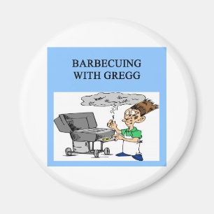 Íman cozimento na grelha com gregg