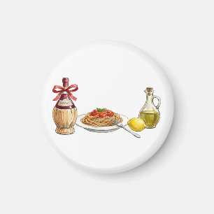 Íman Cozinha da Nonna Estética Coquete - Verão Italiano