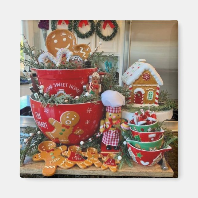 Íman Cozinha Gingerpão (Frente)