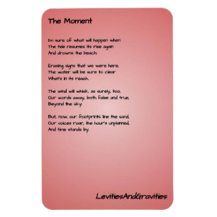 Íman Cozinha Poem - O Momento