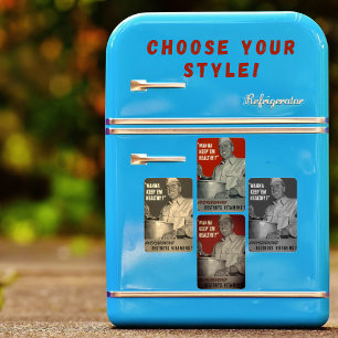 Íman Cozinhar de Comida saudável WII do Estilo de Vinta