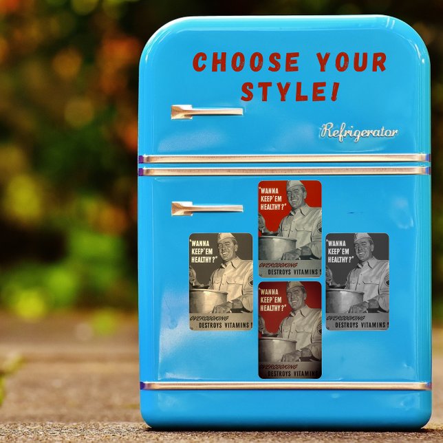 Íman Cozinhar de Comida saudável WII do Estilo de Vinta (Criador carregado)