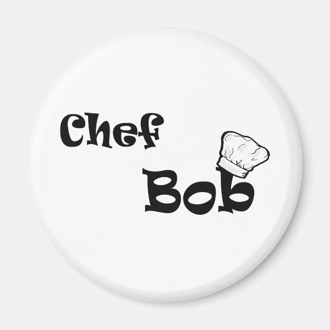 Íman Cozinheiro chefe Bob (Frente)