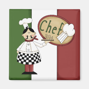 Íman Cozinheiro chefe italiano da comida