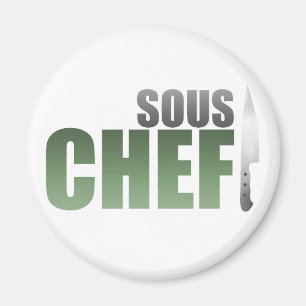 Íman Cozinheiro chefe verde de Sous