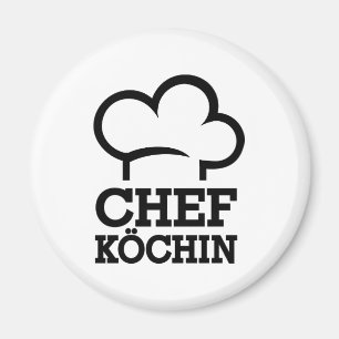 Íman Cozinheiro de Chefköchin Koch