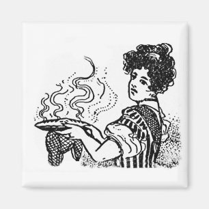 Íman Cozinheiro do Woodcut