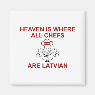 Íman Cozinheiros chefe letães