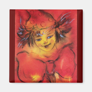 ÍMAN COZINHO COM BORRACHA VERMELHA