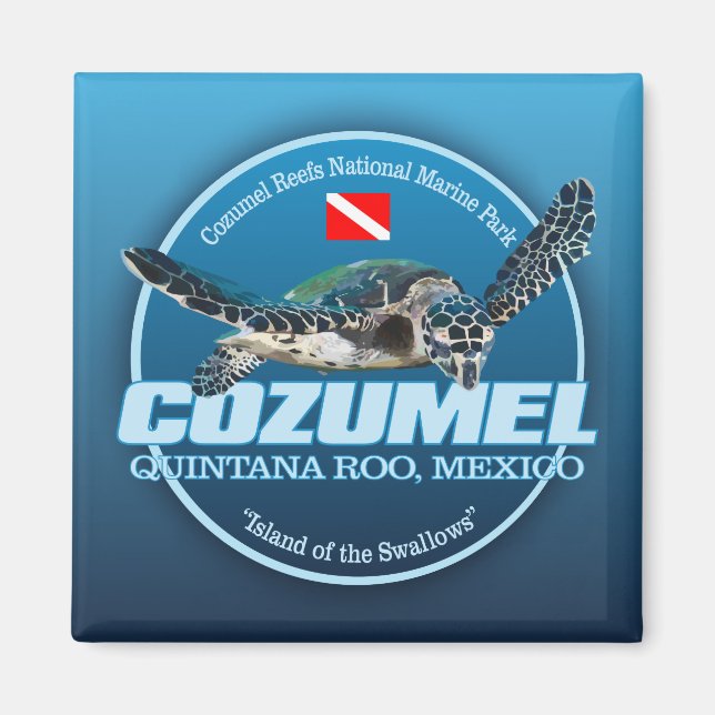 Íman Cozumel (DD2) (Frente)