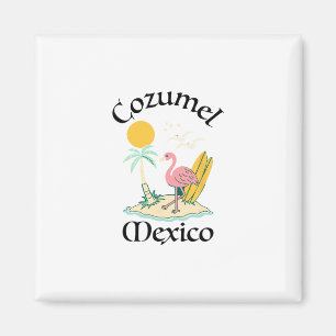 Íman Cozumel México Lembrança Férias Viagem Homens Mulh