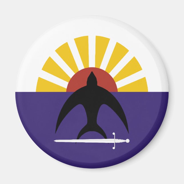 Íman Cozumel, Quintana Roo, México, bandeira do México (Frente)