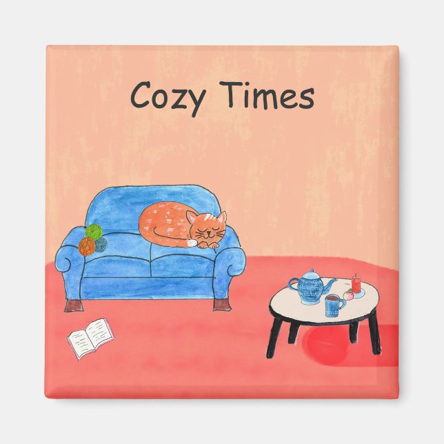 Íman Cozy Times,  (Frente)