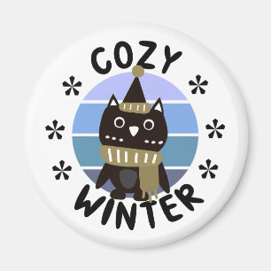 Íman Cozy Winter, Coruja Bonita