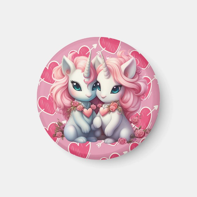 Íman Cpuple de Bebê Bonito para Oferta de Dia de os nam (Frente)