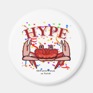 Íman Crab Hype, MeWarriorWoman no Twitch