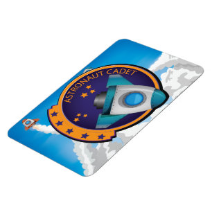 Íman Crachá Astronaut Cadet