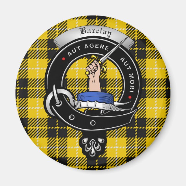 Íman Crachá Barclay Clan Magnets (Frente)