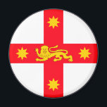 Íman Crachá de Nova Gales do Sul, Austrália Magnet<br><div class="desc">Crachá de Nova Gales do Sul,  Austrália.</div>