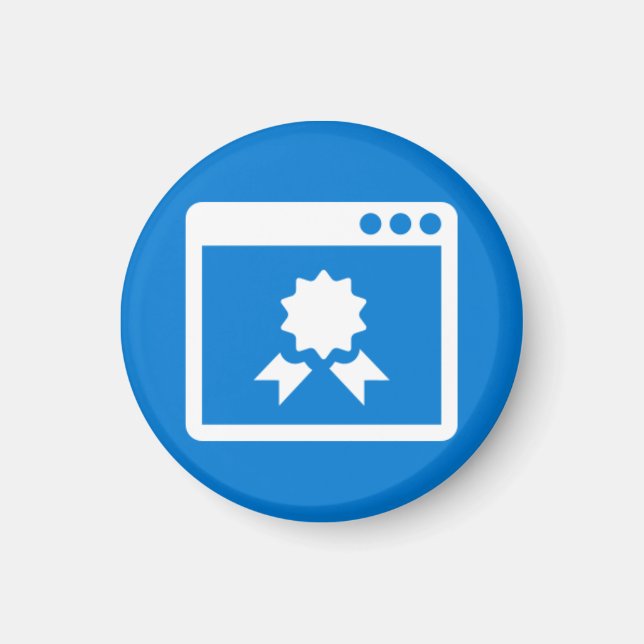 Íman Crachá Magnet - Qualidade (Frente)