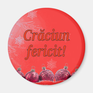 Íman Crăciun fericit! Feliz Natal em rf romeno