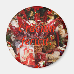Íman Crăciun fericit! Feliz Natal em rf romeno