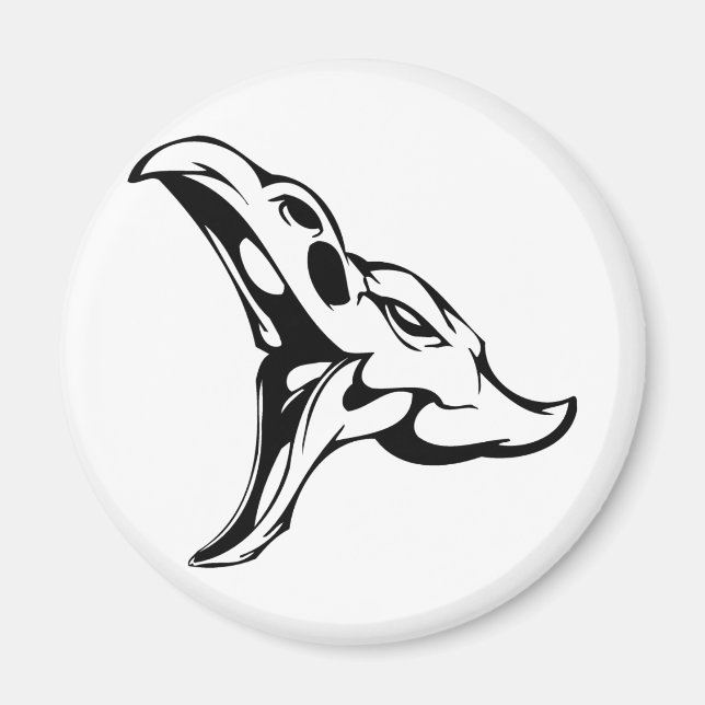 Íman Crânio animal (Frente)